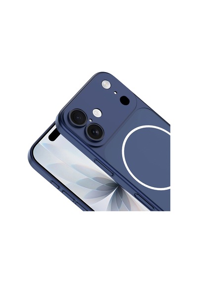 Apple Uyumlu iPhone 16 Kılıf Zore M-safe Şarj Özellikli Kamera Korumalı Spark Kapak