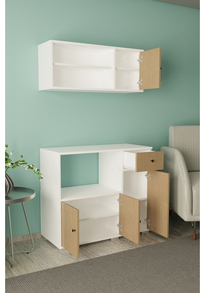 Besta 90 Cm Set Altı Dolap Beyaz - Arno