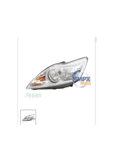 Ford Focus 2009 Sol Krom Çerçeveli Far