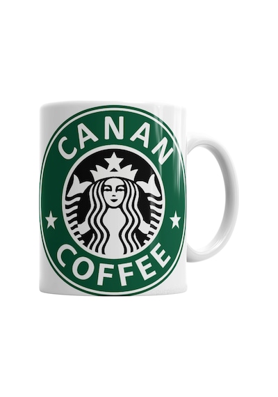 Kişiye Özel Starbucks İsimli Kupa Bardak Porselen Karışık