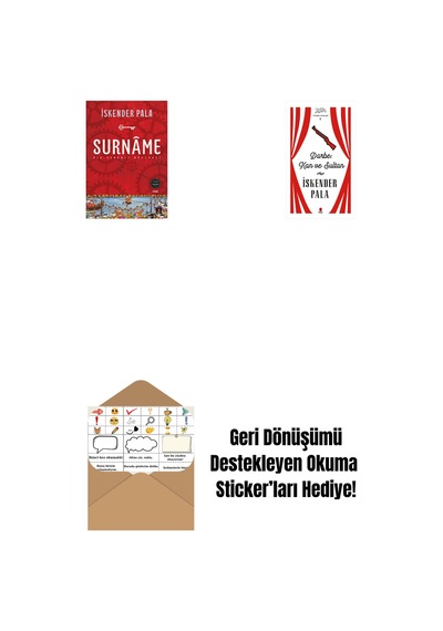 Surnâme - Bir Osmanlı Mâcerası + Darbe: Kan Ve Sultan Ciltli + Okuma Sticker'ları