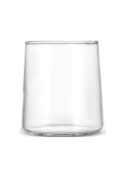 Qerhome Borosilikat Cam Ahşap Top Kapaklı Camelia Karaf 2000 Ml & 6 Adet Bardak Şeffaf