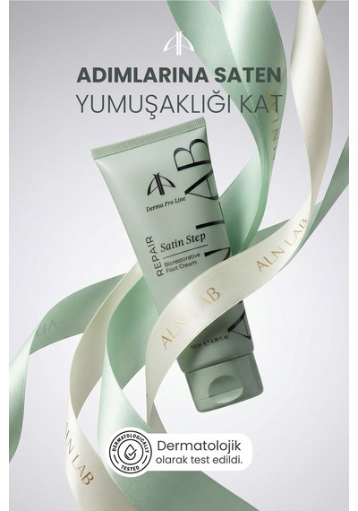 Aln Nab Satin Step Nemlendirici Ayak Kremi Çay Ağacı Yağı Çatlak Topuk Onarıcı Bakım 100 Ml