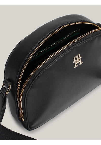Tommy Hilfiger Tommy Hılfıger Kadın Omuz Çantası Aw0aw16482-bds Siyah