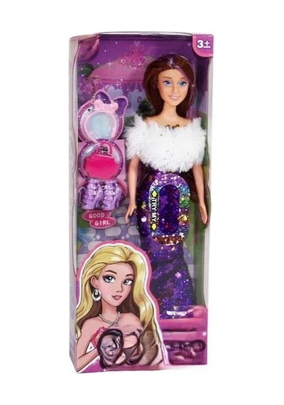 Sh40688 Kut.princess Pullu Kıyafet Bebek