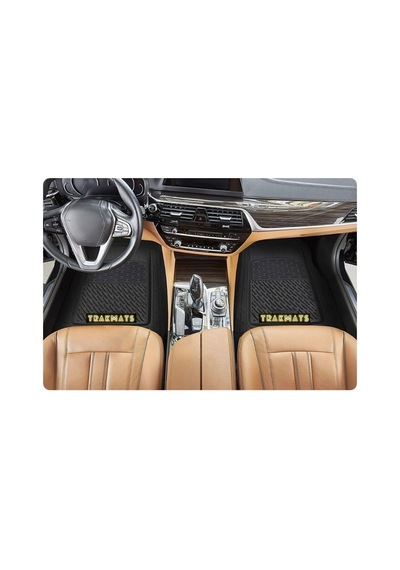Trakmats Kyb42712 2021 4d Oto Paspas Universal Ada Siyah Volkswagen T-cross İle Uyumlu