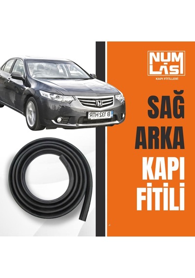Honda Accord 2012-2019 Sağ Arka Kapı Fitili-a Kalite-numlas-nm6013