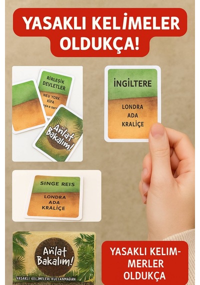 Anlat Bakalım Medium Yasaklı Kelimeler Oyunu Aile Ve Arkadaşlar İçin Eğlenceli Kelime Yarışı