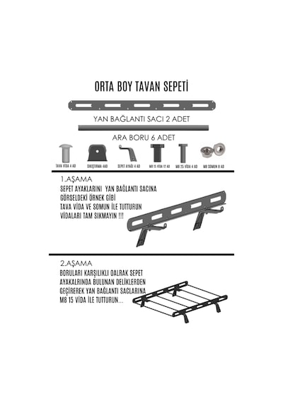 Tofaş,doğan,şahin.kartal,serçe Tavan Bagaj Sepeti Port Bagaj