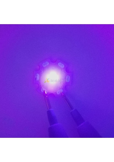 3535 3W Uv Led 395-400Nm 10-15 Lumen 700 Mah 3.2-3.4V 20Mm Pcb Be