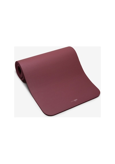 Domyos Konforlu Pilates Matı - M Boy - 180cm X 60cm X 15mm - Bordo Mor/soluk Kırmızı