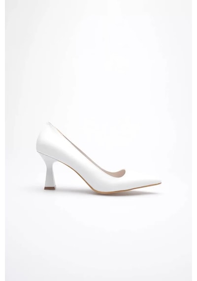 Trendella Beyaz Topuklu Kadın Stiletto Tr20ms02b Siyah