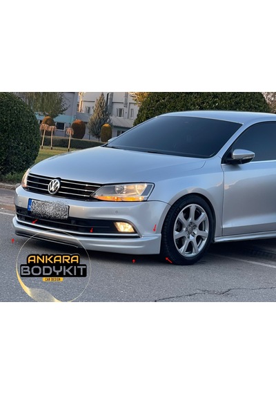Jetta Mk7 Ön Tampon Eki - 2014 Sonrası - Plastik - Boyasız Ürün