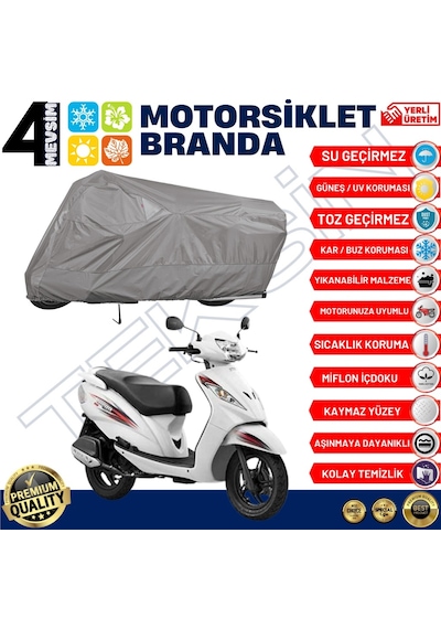 Tvs Wego Motosiklet Brandası Motor Branda (551844274)