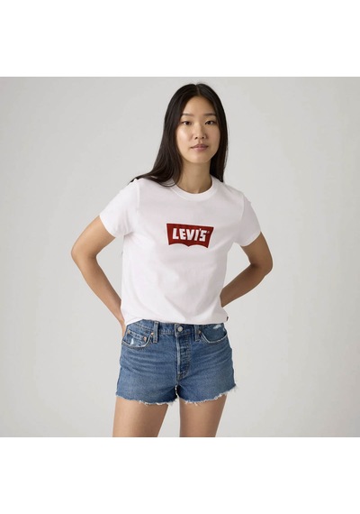 Levis Graphıc Beyaz Kadın T-shirt 005gv-0024 Beyaz