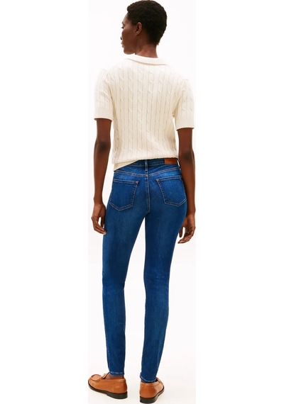 Tommy Hilfiger Como Mıd Rıse Skınny Kadın Lacivert Kot Pantolon