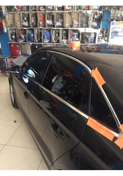 Audi A3 Krom Cam Çerçevesi Sedan 2013-2019   10Prç