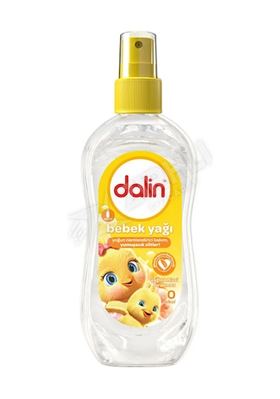 3 Adet Dalin Bebe Yağı Sprey Nem Koruma 200 Ml