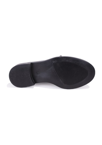 Dagoster Dza07-863705 Siyah Günlük Loafer Kadın Ayakkabı Siyah