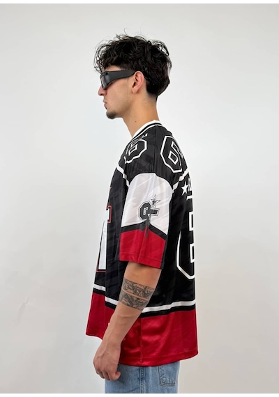 Zaee Saint Tears 66 Oversize Hocjky Jarsey Forma Çok Renkli