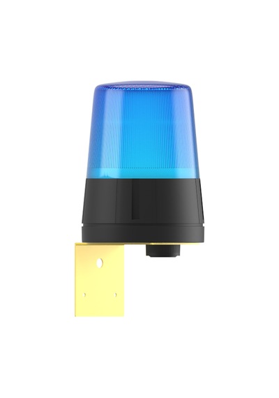 Mesan Ø110 İkaz Lamba Xenon Çakar Buzzer L Montaj Mavi 12vdc Ms 888.5.12vdc