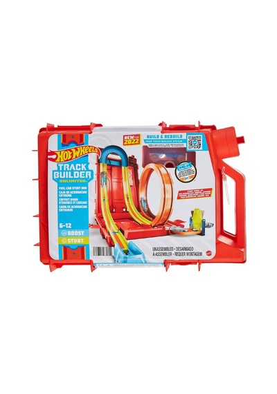 Hdx78 Hw Track Builder Benzin Bidonu Akrobasi Seti, Hot Wheels Track Builder