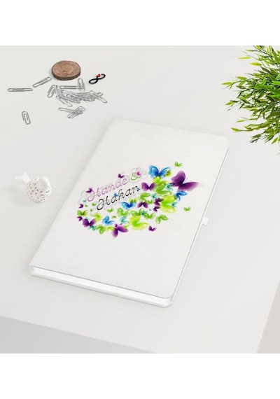 Kişiye Özel Sevgililer Günü Beyaz Defter-10