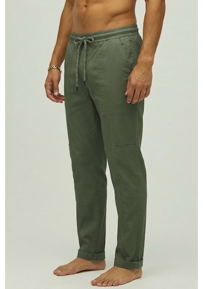 Vouvant Pant Haki Kargo Cepli Erkek Pantolon