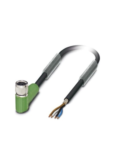 Phoenix Sac-4p-5.0-pur/m8frsh ,açı/m8-4p Pur-5mt Blendajlı Sensör Kablo