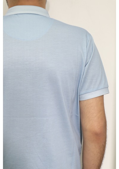 Santa Dmctekstil Erkek Dijital Baskılı Desenli Klasik Kesim Rahat Kalıp Cepsiz Polo Yaka T-shirt Mavi Santa Dmctekstil Erkek Dijital Baskılı Desenli Klasik Kesim Rahat Kalıp Cepsiz Polo Yaka T-shirt Mavi