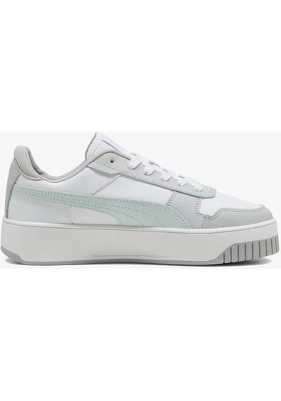Puma 38939043 Carına Street Whıte Peaceful Blue Kadın Sneaker Beyaz
