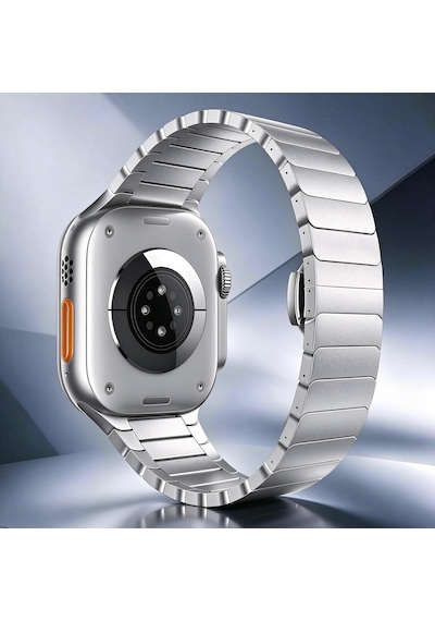 Paslanmaz Çelik Metal Bağlantılı Bileklik Apple Watch Serisi 11/10/9/8/7,ultra 3/2/1,se 3/2/1 2025 İle Uyumlu Çok Renkli Paslanmaz Çelik Metal Bağlantılı Bileklik Apple Watch Serisi 11/10/9/8/7,ultra 3/2/1,se 3/2/1 2025 İle Uyumlu Çok Renkli