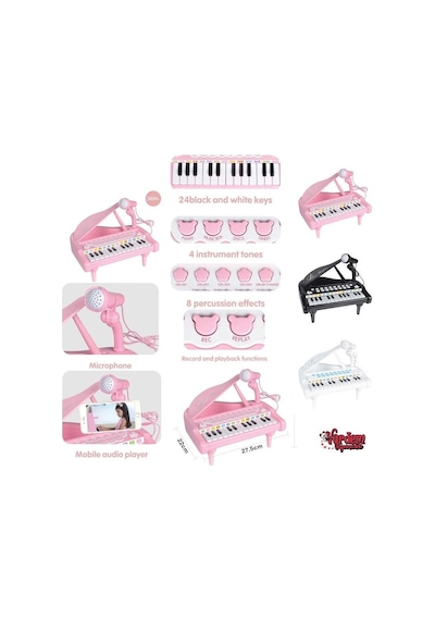 Bao-1505a 31 Tuşlu Mini Piano Mp3 -vardem