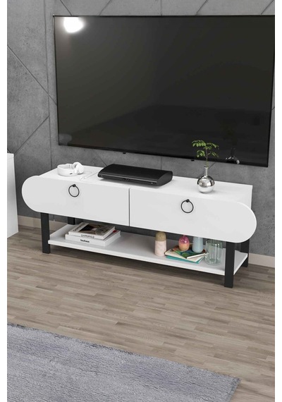 Setro Tv Ünitesi Beyaz 110 Cm