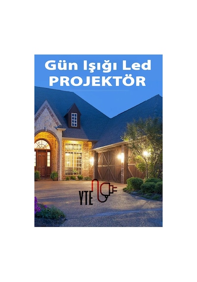 Astec Led Projektör 100 W Gün Işığı Ip 65 Su-toz Geçirmez Smd Led Yüksek Işık 3000k