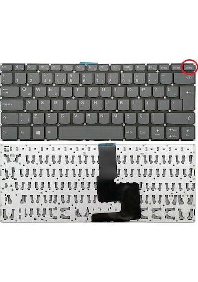 Lenovo İdeapad 1 14ada05 1 14igl05 1 14ıgl05 Notebook Klavye