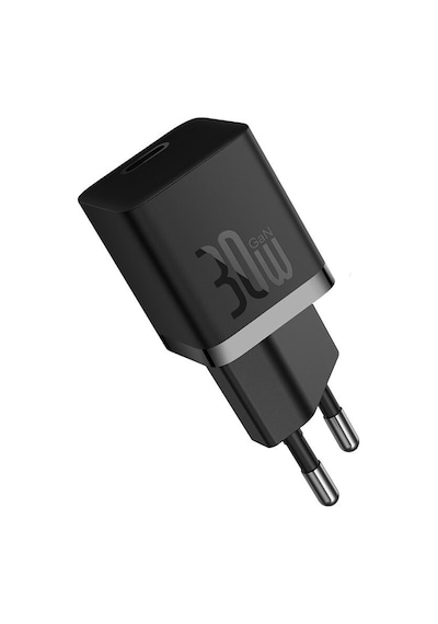Baseus GAN5 Mini 30W Şarj Cihazı Siyah