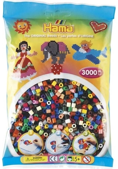 3.000'Lik Hama Midi Boncuk - 22 Renk