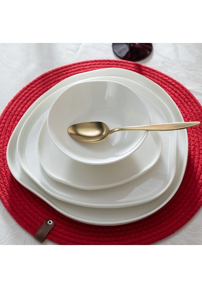 Mudo Home Aspendos Pasta Tabağı Seti 20cm - 6lı Diğer
