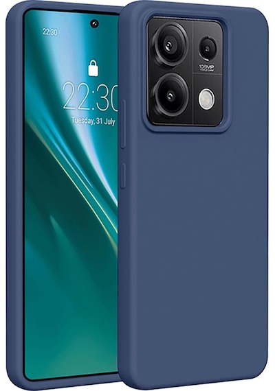 Gld-spt- Newface Xiaomi Redmi Note 13 Pro 4g Kılıf First Silikon - Lacivert