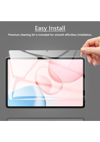 Honor Pad 10 12.1 Inç İle Uyumlu Tam Koruma Nano Esnek Tablet Kırılmaz Ekran Koruyucu 3 Adet