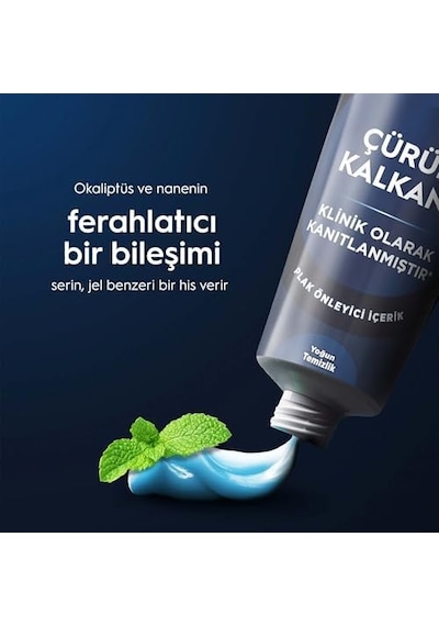 Klinik Çürük Kalkanı Yoğun Temizlik Diş Macunu 75 Ml