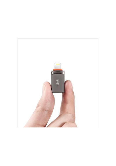 Linktech O198 Usb - İph Lightning Otg Dönüştürücü Çevirici Metal Adaptör