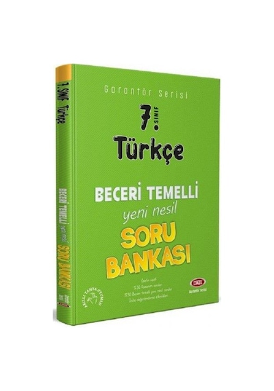7.Sınıf Türkçe Soru Bankası Garantör Serisi - Data Yayınları