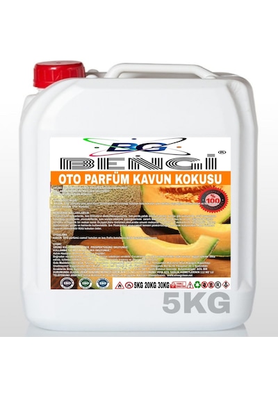 Oto Parfüm Kavun Kokulu 5 Kg Bengi