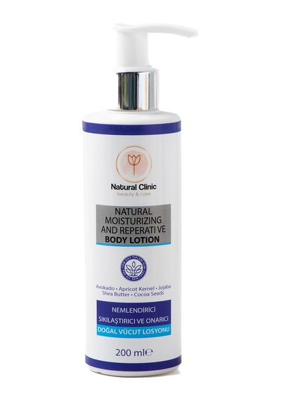 Natural Clinic Nemlendirici ve Sıkılaştırıcı Doğal Vücut Losyonu 200 ML