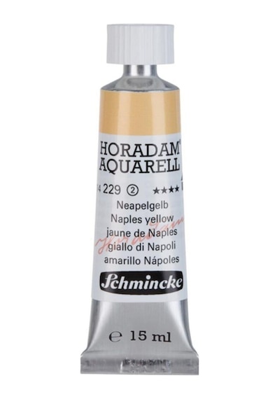 Schmincke : Horadam Aquarell Artist Sulu Boya : 15 Ml Tüp : Seri 2 229 Naples Yellow