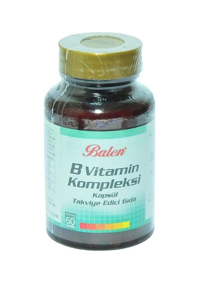 Balen B Vitamini Kompleksi Kapsül Gıda Takviyesi 425 MG 60kapsül