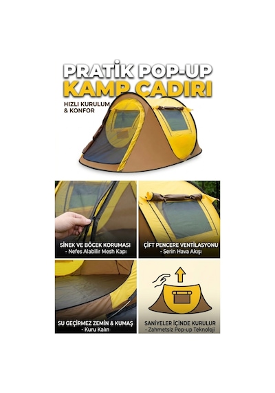 Kamptek 3 Parça Kamp Seti - Otomatik Pop-up Kamp Çadırı & 2 Adet Katlanır Kamp Sandalyesi Taşıma Çantalı Set Kamp Seti 220 120 90 Mavi Kamptek 3 Parça Kamp Seti - Otomatik Pop-up Kamp Çadırı & 2 Adet Katlanır Kamp Sandalyesi Taşıma Çantalı Set Kamp Seti 220 120 90 Mavi