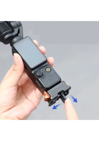 Teknoroket Djı Osmo Pocket 4 ve 3 Manyetik Şarj Standı Ve Quick Release Tutucu Type-c Şarjlı Alüminyum Tripod Adaptörü
